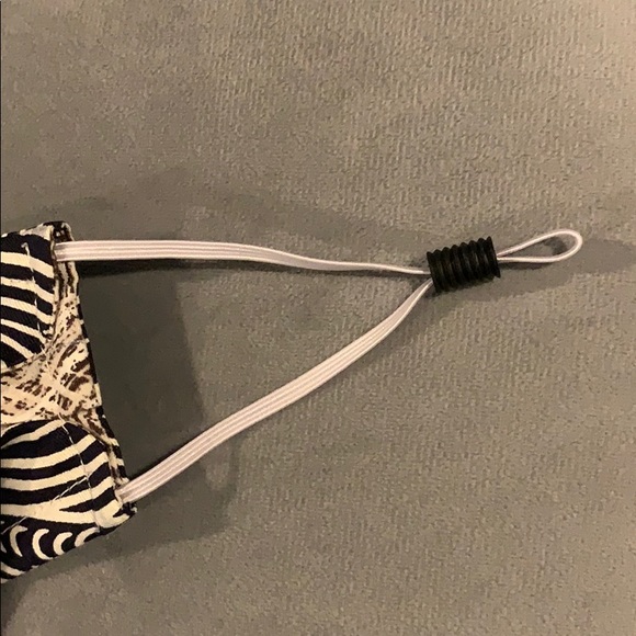 NEW Origami Cotton Face Mask Bold Waves for Kids - Picture 4 of 8